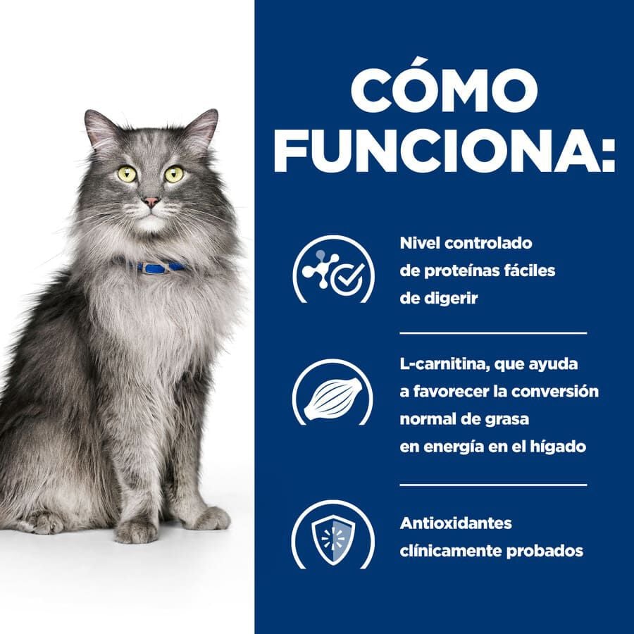 1.5 kg Hill's Prescription Diet Liver Care l/d Pollo pienso para gatos, , large Imagen numero 3
